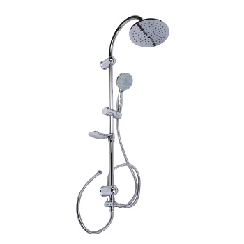 Стойка для душа Oskar 3092, 2 лейки, 2 шланга, мыльница