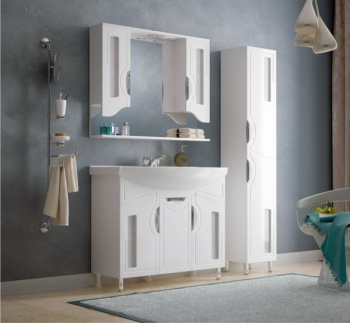 Зеркало-шкаф /Corozo/ "Стефания 105С" *1/5