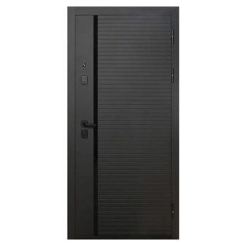 Дверь металлическая 10 см TD10-2 860х2050 ПРАВАЯ пан графит серый/пан белый Форпост*1