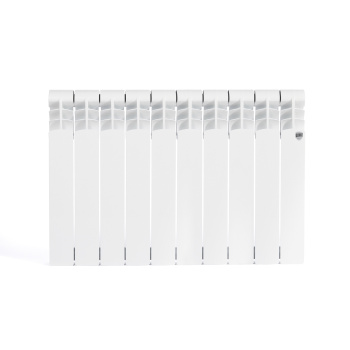 Радиатор биметаллический 10 секций Royal Thermo Revolution, 500 мм, белый Радиатор биметаллический 10 секций Royal Thermo Revolution, 500 мм, белый