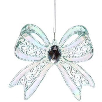 Подвеска "Изящный бант" 13*11 см, Зелёный Подвеска "Изящный бант" 13*11 см, Зелёный