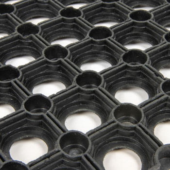 Коврик ячеистый 40*60*1,6 см грязесборный черный "KOVROFF" (арт.15161)  *1/12 (МЦ99)