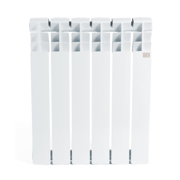 Радиатор алюминиевый 6 секций STI, 500 мм, белый Радиатор алюминиевый 6 секций STI, 500 мм, белый