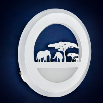 Бра Y1148/1W 1*10W 3000K+1*10W 6500K (q-220;h-40) *1