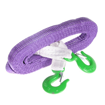 Ремень буксировочный 5т (К) (L=5,0 м) 30мм в 2 слоя с крюками Magnus-Profi *1