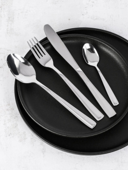 Ложка столовая нерж. "City" КОМПЛЕКТ 2ШТ на подвеске DMC091 "Domenik" *1/12/72