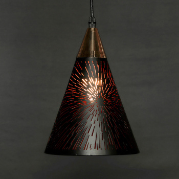 Люстра N5212/1H 1*40W E27 (d-180; h-300/h800) VERNER LIGHTING *1