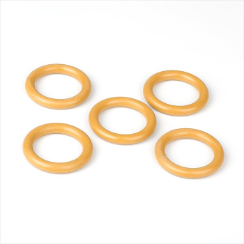 Кольца светлый дуб пластик (10шт) тонкие Магеллан *1/20