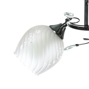 Люстра Verner Lighting А2662/3, 40 Вт, Е27, 3 лампы, черный/хром