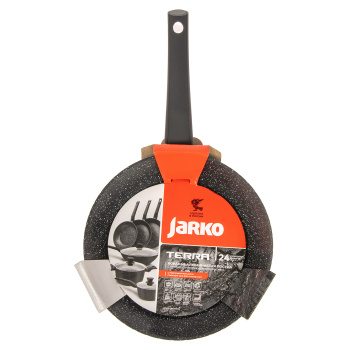 Сковорода алюм.а/приг.  Jarko Terra д/ИНДУКЦ.плит d24см JTr-124-10 *1/6