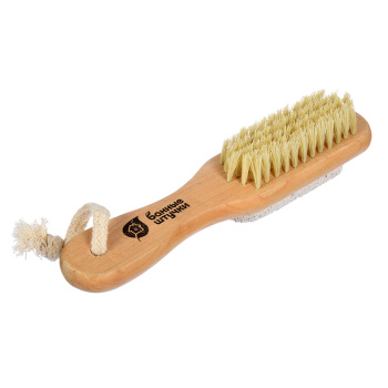 Щетка деревянная, двусторонняя с пемзой, 18 см "Банные штучки" 40050 *1/30 Щетка деревянная, двусторонняя с пемзой, 18 см "Банные штучки" 40050 *1/30
