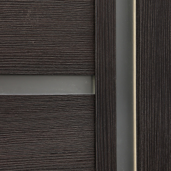 Дверь межкомнатная остеклённая ЦАРГИ ПВХ COMFORT-6 Венге 3D 700мм BROZEX-WOOD *1