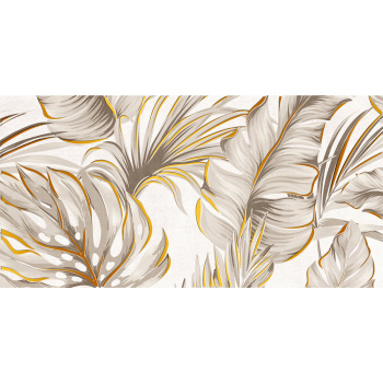 Плитка декоративная Global Tile Brasiliana тропики 1, 50х25 см, светло-бежевый