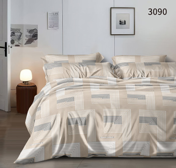 Постельное белье 2сп-М бязь Орхидея 3090, наволочки 70*70 - 2шт *1