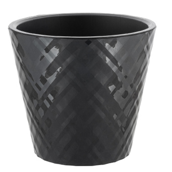 Кашпо пластм. "Manhattan" 11л d верха 280мм h253мм со вставкой Оникс IG670510028 *1/6 Кашпо пластм. "Manhattan" 11л d верха 280мм h253мм со вставкой Оникс IG670510028 *1/6