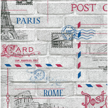 Обои бумажные Открытка сер 10 С1-БО (Минск) *24