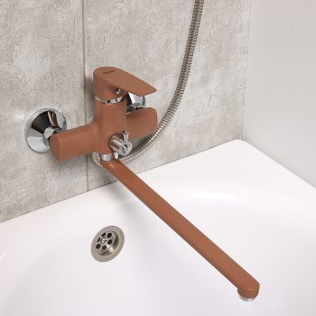 Смеситель универсальный Potato P22222-15, длинный излив, однорычажный