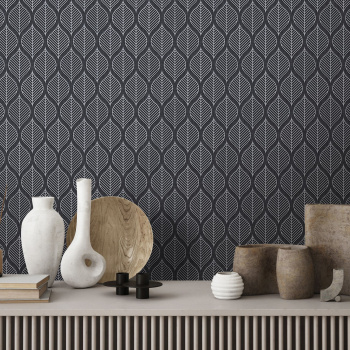 Обои  флиз Victoria Stenova Laura (графит) 588488 1.06*10м *6