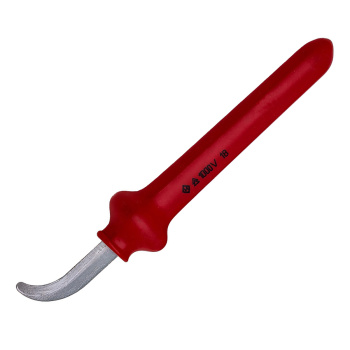 Нож кабельный изолированный хром на подвесе (НИЗ) *1/15