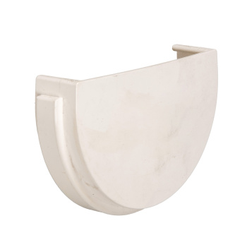 Заглушка желоба 120 мм Docke Standard, белый