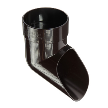 Слив трубы 80 мм ТехноНиколь, темно-коричневый Слив трубы 80 мм ТехноНиколь, темно-коричневый