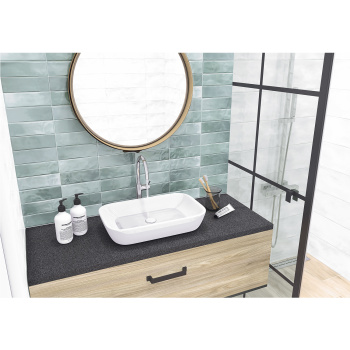 Плитка 60х20 см настенная 1.8 м² Alma Ceramica Style, светло-серый