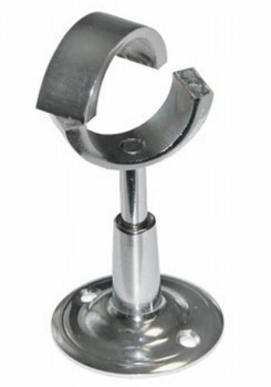 Кронштейн телеск. 1" для п/с хромTIM разъемное 1" *1/100