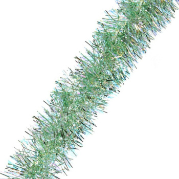 Мишура Серпантин «Блестящий вечер», 200х9 см, зеленый