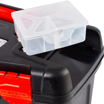 Ящик д/инструмента пластм. "Blocker Master 16" черный/оранжевый BR6004ЧРОР *1/8