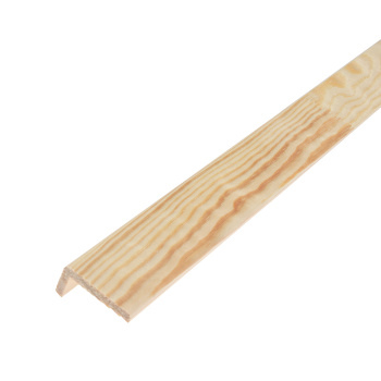 Уголок разнобокий 2.2 м, 18х40 мм, сращенный, бессучковый