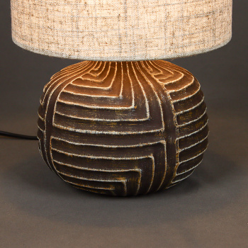 Лампа настольная G32214/1T BK GR  Е14 40Вт S=2м2 *1/12