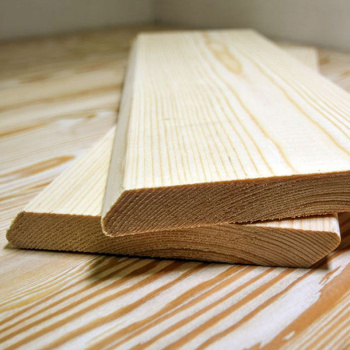 Планкен 20х95х3000 мм, трапециевидный, профилированный, сорт АВ