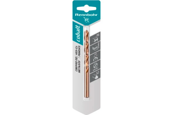 Сверло по металлу 5,50*93/57мм HSS-Co P6M5К5 (1шт) блистер арт.668055 COBALT RENNBOHR *10/40/640