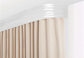 Карниз потолочный 3-рядный Белый Бриз 2,0м Легранд *1/5