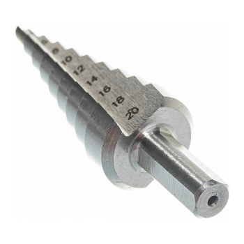 Сверло ступенчатое с трехгранным хвостовиком 4-20 мм VIRA арт.551420 *1/5