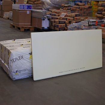 Пенополистирол 50х1185х585 мм, экструдированный, Теплекс, 5.55 м²