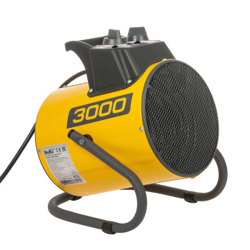 Пушка тепловая электрическая 3кВт 260м3/ч S-30м2 ТЭН круглая 230В BHP-PE2-3 Ballu *1