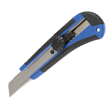 Нож строительный 18мм корпус двухкомпонентный направл.металл фикс. винт (2701007) T4P *1/12/144 Нож строительный 18мм корпус двухкомпонентный направл.металл фикс. винт (2701007) T4P *1/12/144