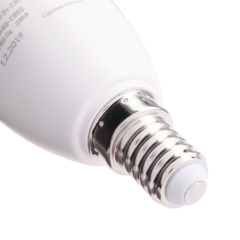 Лампа светодиодная TDM Народная, E14, свеча FC37, 10 Вт, 800 Лм, теплый белый свет