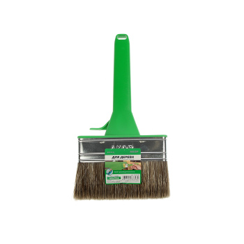 Кисть "Работы по дереву" 120*35 зел.пласт.ручка (Акор) *5/45