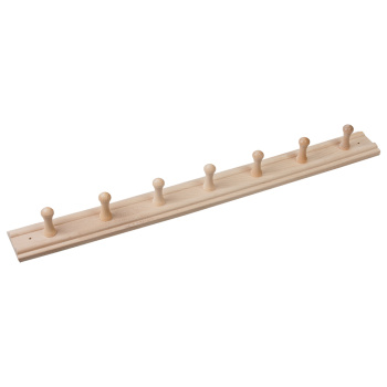 Вешалка 7-ти рожковая, липа 70*8*8,5см "Банные штучки" 32139 *1/5 Вешалка 7-ти рожковая, липа 70*8*8,5см "Банные штучки" 32139 *1/5