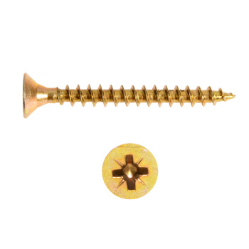 Шурупы жёлтые BROZEX пакет 5*45 (30шт) *10/100 Шурупы жёлтые BROZEX пакет 5*45 (30шт) *10/100