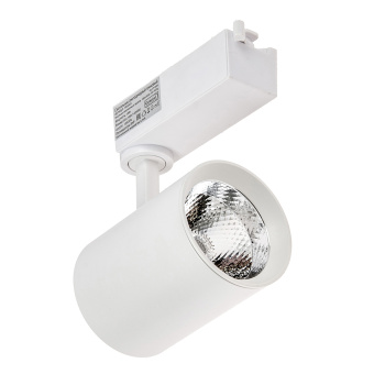 Светильник трековый GENERAL 15Вт 4К 1260Лм белый 1фаза 220В GTR-15-1-IP20 580003 *1/20 Светильник трековый GENERAL 15Вт 4К 1260Лм белый 1фаза 220В GTR-15-1-IP20 580003 *1/20