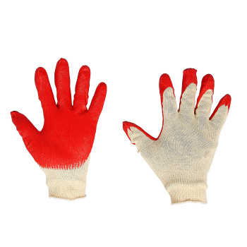 Перчатки ХБ с латекс один облив 13кл 4нит 40гр белкрас (арт.517Р) Перчатки ХБ с латекс один облив 13кл 4нит 40гр белкрас (арт.517Р)