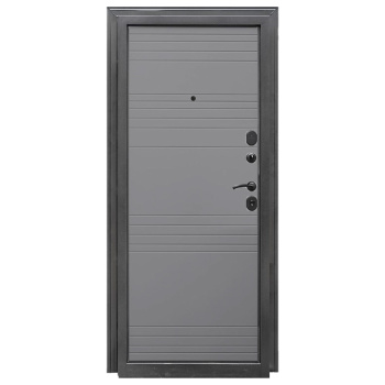 Дверь входная 2050х860х80 мм Форпост Олимп, правая, серый софт