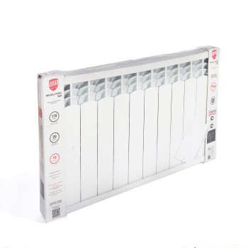 Радиатор алюминиевый 12 секций Royal Thermo Revolution, 500 мм, белый Радиатор алюминиевый 12 секций Royal Thermo Revolution, 500 мм, белый