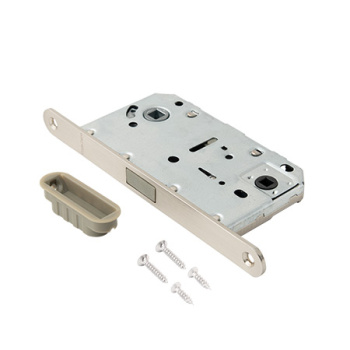 Защелка врезная п/ручку и фиксатор НИКЕЛЬ матовый МАГНИТНАЯ 5300-MC-WC-NIS Сode Deco *1/40