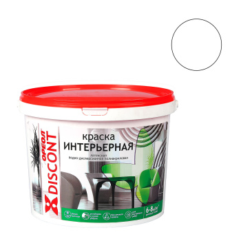 Краска акриловая для стен и потолков 13 кг Дисконт Ореол *1/44