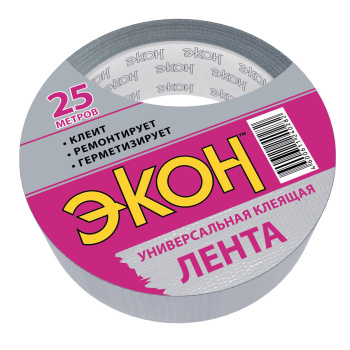 ХозЛента Экон 25 м (серебр) 1501921 (Хенкель) *1/36