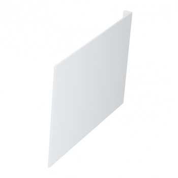 Фронтальная панель боковая "ZEN" 85 белая (P-PB-ZEN*85) Cersanit  *1